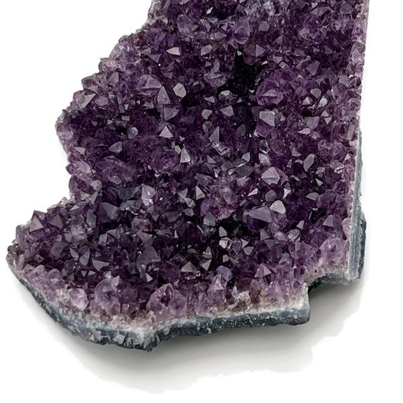 Amethyst Quartz Crystal Flat Cluster Raw Purple Meditation Decor - Picture 9 of 10